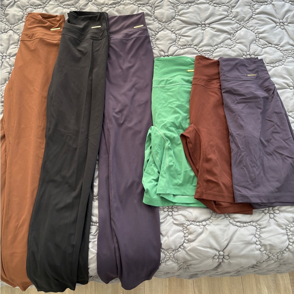 Whitney Simmons x Gymshark V4 leggings and biker shorts. Good condition.